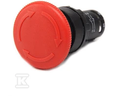 Emas Valdymo mygtuko monoblokavimas be grįžtamo raudonojo 1Z 1R (T0-MB102E)