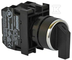 Emas 2 padėčių rankenėlės mygtukas 2R stabilus (T0-B101S30)