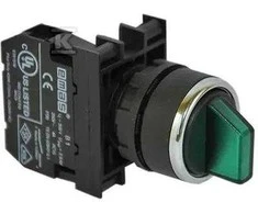 Emas Sukamasis mygtukas 2 pozicija 1Z stabilus apšviestas 100- 250V žalia (T0- B100SL20Y)