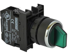 Emas Sukamasis mygtukas 2 pozicija 1Z stabilus apšviestas 100- 250V žalia (T0- B100SL20Y)