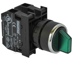 Emas 3 padėties selektorius 1Z 1R nestabilus apšviestas 100- 250V žalia (T0- B102SL32Y)