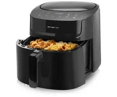 Emerio be riebalų gruzdintuvė Emerio karšto oro gruzdintuvė AF129622.1 juoda 1800 W