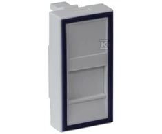 Emiter ADAPTERIS 1MOD PR.22,5X45 DO 1RJ45/1RJ12