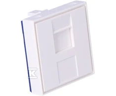 Emiter ADAPTERIS 2MOD.PR. 45X45 DO 1RJ45 / 1RJ12