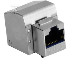 Emiter STP RJ45 SOCKET CAT.6 KEYSTONE MĖLYNA