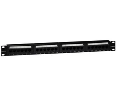 Emiternet PANE.19" 24 X RJ45 UTP KAT.5E (1U) Z PÓ
