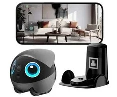 „EnaBot“ – „EBO AIR 2 Plus“ – namų palydovas robotas su stebėjimo ir vaizdo skambučių funkcija (pilkas)