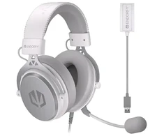 Ausinės ENDORFY VIRO Plus USB Onyx Baltas Ausinių rinkinys su laidu su lankeliu ant galvos Muzyka/dzień powszedni Baltas