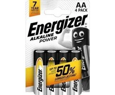 ENERGIZER ŠARMINĖS AA LR6 ELEMENTAI, 4 vnt.