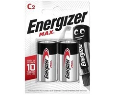 ENERGIZER MAX C LR14 ELEMENTAI. 2 vnt. EKOLOGIŠKA pakuotė.