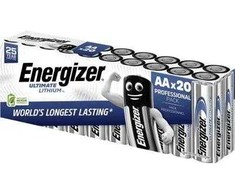 Baterijos AA Energizer Ultimate Lithium L91 Mignon 20 vnt.