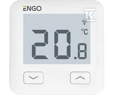 Engo Controls Belaidis temperatūros reguliatorius E10-W, 230 V, baltas