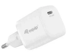 Įkroviklis Conceptronic Equip Ladegerät 1Port 20W,1xUSB-C PD 25stk./Pack baltas