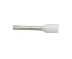 Ergom E08KH-02010112501 Izoliuotas antgalis HI 0,75/10 baltas E08KH-02010112501 /100 vnt./