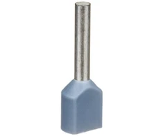 Ergom E08KH-02020100601 Izoliuota kabelio galo mova HI 2X0.75/10 DIN E08KH-02020100601 /500vnt./