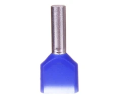 Ergom E08KH-02020101701 Izoliuotas antgalis HI 2X2.5/10 E08KH-02020101701 /500 vnt./