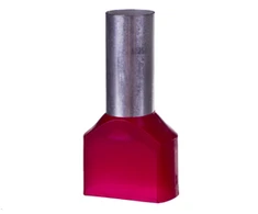 Ergom E08KH-02020102701 Izoliuota kabelio antgalis HI 2x10/14 DIN E08KH-02020102701 /100 vnt./