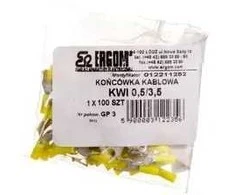 Ergom E09KO-02030100401 Izoliuotas mentinis terminalas KWI 0.5/3.5 E09KO-02030100401 /100 vnt./