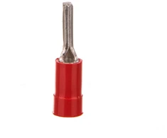 Ergom E09KO-02040100200 Izoliuotas adatinis kabelio antgalis KII 1-10 raudonas E09KO-02040100200 /100 vnt./