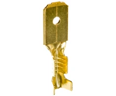 Ergom E10KN-01020200401 Jungties įdėklas W 6,3-1/0,8 NC E10KN-01020200401 /100 vnt./