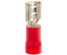 Ergom E10KN-03010103001 Izoliuota įvorė NI 4,8/1/0,8 PVC E10KN-03010103001 /100 vnt./