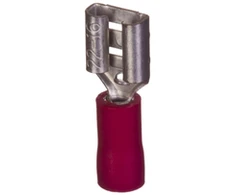 Ergom E10KN-03010103401 Izoliuota įvorė NI 6.3-1/0.8 PVC E10KN-03010103401 /100 vnt./