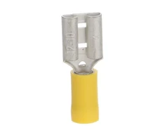 Ergom E10KN-03010103701 Izoliuota įvorė NI 9.5-6/1.2 PVC geltona E10KN-03010103701 /100 vnt./