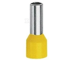 Erko TE 0,75-10-K2 IZOLIUOTAS TIULAS (100 Vnt.) GELTONAS