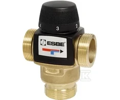 Esbe VTA572 termostatinis pamaišymo vožtuvas trieigis 1", 20-55*C, Kvs4.5