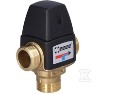 Esbe VTA322 3-ceļu termovārsts ¾", ā.v., 35-60°C, Kvs1.5