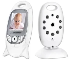 Esperanza EHM001 Mobili auklė LCD 2.0" Baltas