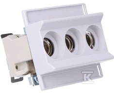 Eti-Polam Saugiklio lizdas D01N / 3-K, porcelianas 3P 16A D0 E14 002221021