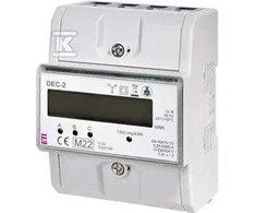 ETI DEC-2 3-FAZIŲ ENERGIJOS SĄNAUDOJIMO RODIKLIS