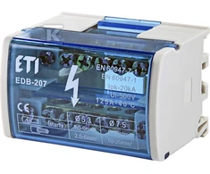 ETI Paskirstymo gnybtai EDB-207 2×7 125A