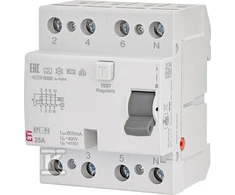 ETI EFI-P4 A 25/0,5 DIFERENCIALINĖS SROVĖS JUNGIKLIS.