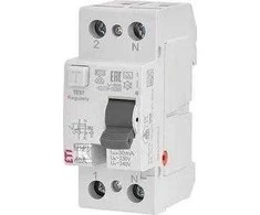 Srovės nuotėkio rėlė ETI EFI6-P2 A 6kA, 2P, 40 A, 240 V,30mA