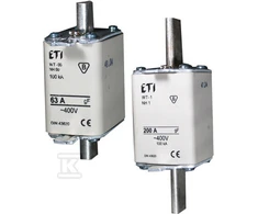 ETI Įdėkite NH00 GF 160A/400V