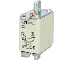 ETI Įdėkite NH00 GF 63A/400V
