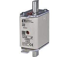 ETI Įdėkite NH00/WT-00 GF 125A/500V