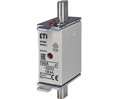 ETI Įdėkite NH000 GG 100A/400V