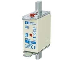 ETI Įdėkite NH000 GG 100A/400V