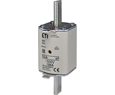 ETI Įdėkite NH1 GG 50A/500V