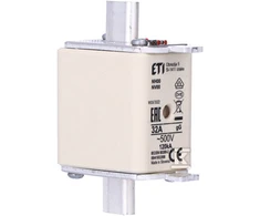 ETI Shumee KOMBI NH00 saugiklis gG 32A / 500V 004182208 / 3vnt. /