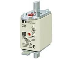 Eti Polam ETI NH00 GG 50A/500V KONTAKTAI COMBI