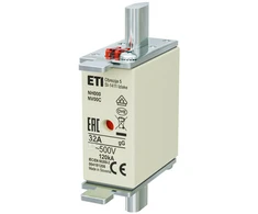 ETI NH000 GG 32A/500V WKŁADKA TOP. KOMBI
