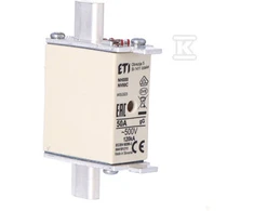 ETI NH000 GG 50A/500V WKŁADKA TOP. KOMBI