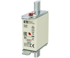 ETI NH000 GG 6A/500V VIRŠUTINIS Įdėklas. COMBI
