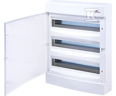 Eti Polam 001101043 Modulinis paskirstymo skydas 3x18 virštinkinis, baltos durys / IP 40 400V AC / ECT3X18PO-s 001101043