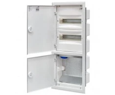 Eti Polam 001101372 Hibridinis skirstomasis skydas 3x12, įleidžiamas, baltos metalinės durys / IP40 400V AC / ERP12-5-3V MEDIA 001101372