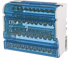 Paskirstymo gnybtai ETI EDB-411 4x(7×1,5/2×6/2×10) 125A